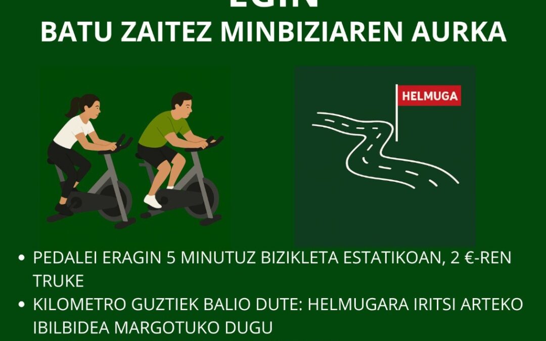 BIZITZAREN ALDE PEDALEI EGIN
